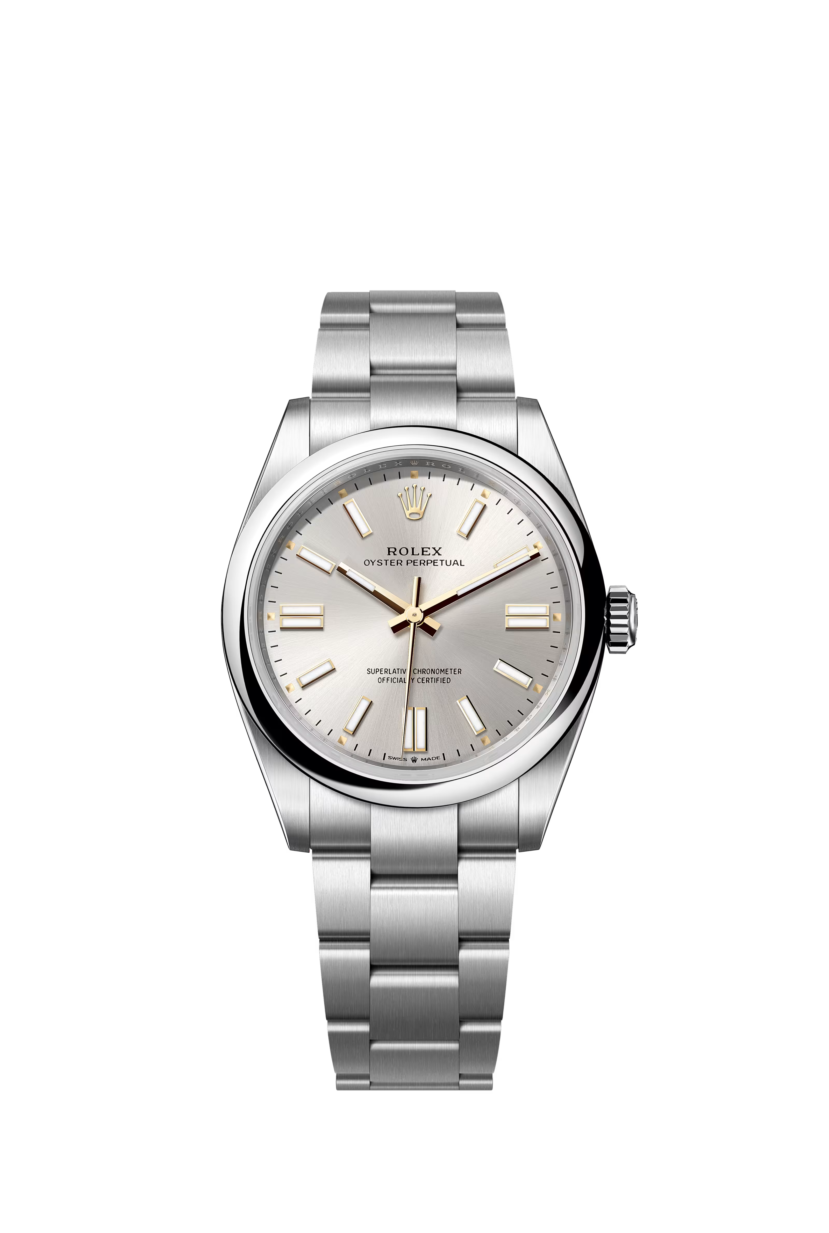 Rolex Oyster Perpetual 41mm Stainless Steel Silver Dial Oyster bracelet 134300/2026