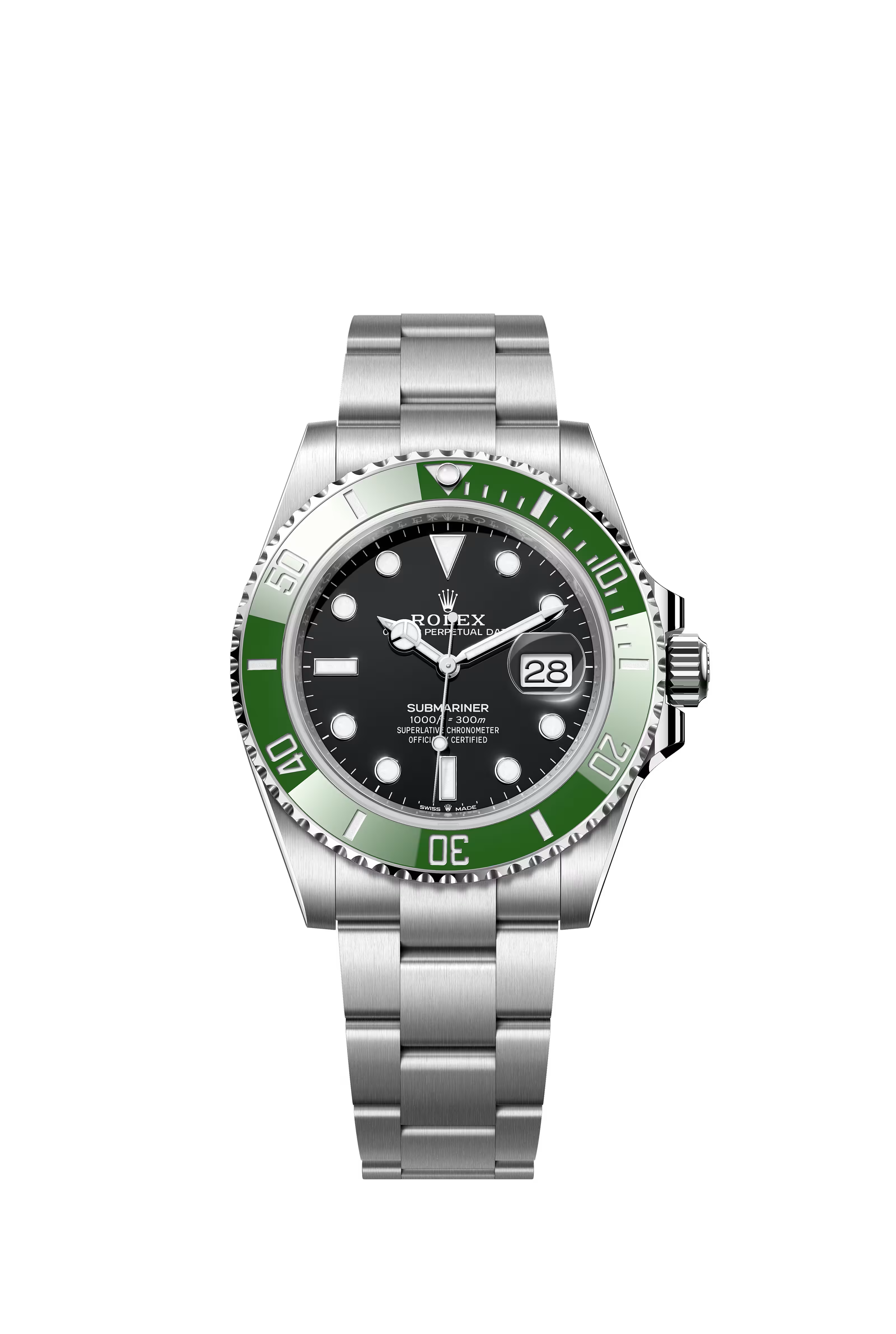 Rolex Submariner Date Green Bezel Oystersteel 41 mm case "Starbuck" 2025/126610LV