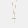 Collier croix en diamant