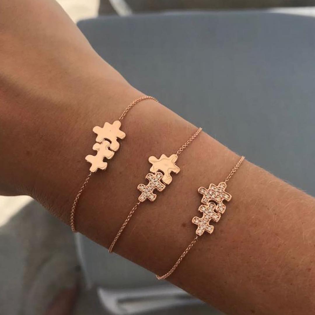 Pavé Puzzle Bracelet