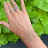 Bracelet de Barre de Diamants 