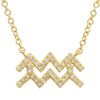 Collier Signe Zodiaque en Diamant
