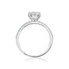 SOLD 1.01ct Oval Cut Natural Engagement Ring