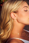 Boucles d'Oreilles Épingle en Diamant