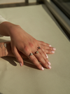  Bague Pavé Trèfle