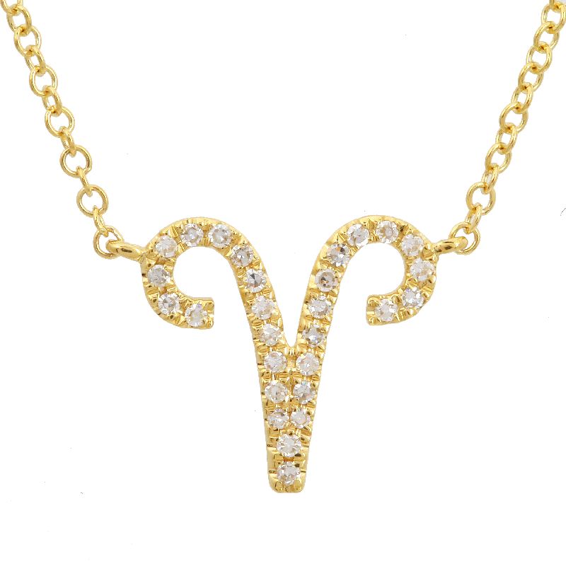 Diamond Zodiac Necklace