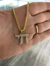 Pendentif Hai en diamant