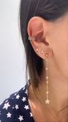 Boucles d'Oreilles ﻿Étoile Pav﻿é