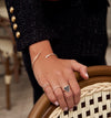 Bague de Segment de Diamant