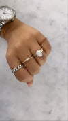 Bague en forme de cœur