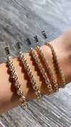 Bracelet ﻿Chaîne de Corde