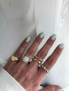 Bague à diamants multiformes