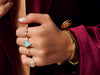 Bague à Coeur Ouvert en Diamant