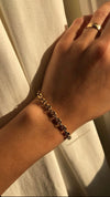 Bracelet à Maillons Gonflés