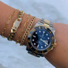 Bracelet à maillons cubains en Miami massif avec fermeture en boîte à diamants