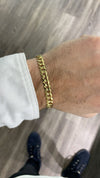 Bracelet plat et concave