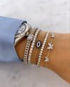 Bracelet en diamant et émeraude