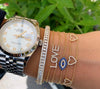 Bracelet Mauvais Oeil en Diamant