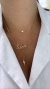 Collier Éclair en Diamant